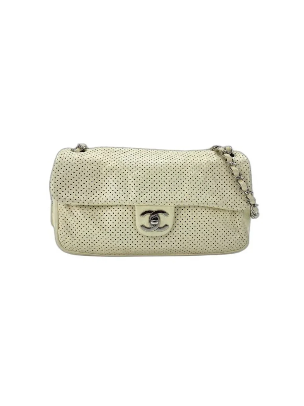 Chanel Shoulder Bag White